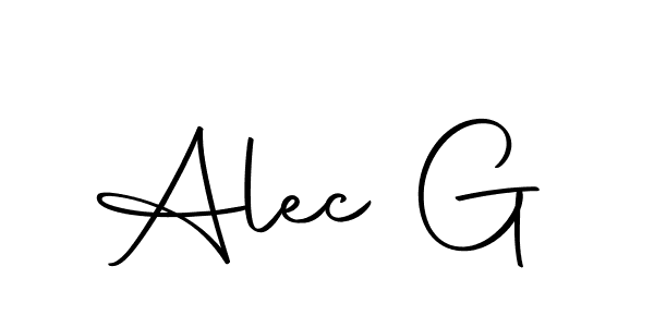 The best way (Autography-DOLnW) to make a short signature is to pick only two or three words in your name. The name Alec G include a total of six letters. For converting this name. Alec G signature style 10 images and pictures png
