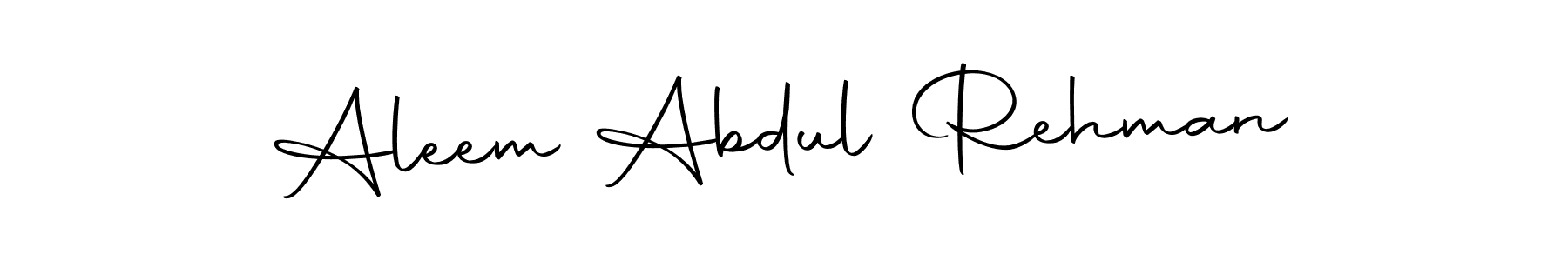 Use a signature maker to create a handwritten signature online. With this signature software, you can design (Autography-DOLnW) your own signature for name Aleem Abdul Rehman. Aleem Abdul Rehman signature style 10 images and pictures png