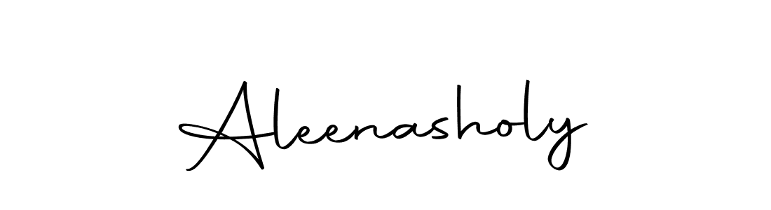 Make a beautiful signature design for name Aleenasholy. Use this online signature maker to create a handwritten signature for free. Aleenasholy signature style 10 images and pictures png