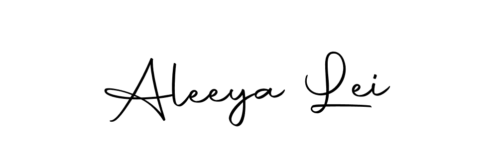 You should practise on your own different ways (Autography-DOLnW) to write your name (Aleeya Lei) in signature. don't let someone else do it for you. Aleeya Lei signature style 10 images and pictures png