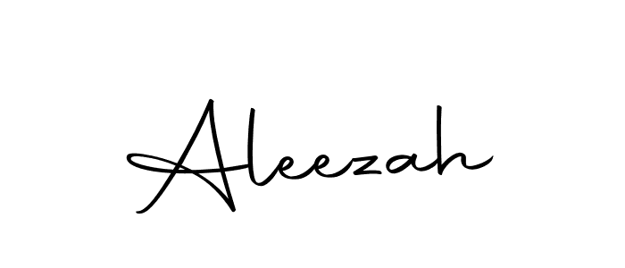 Create a beautiful signature design for name Aleezah. With this signature (Autography-DOLnW) fonts, you can make a handwritten signature for free. Aleezah signature style 10 images and pictures png