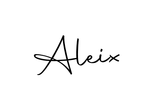 The best way (Autography-DOLnW) to make a short signature is to pick only two or three words in your name. The name Aleix include a total of six letters. For converting this name. Aleix signature style 10 images and pictures png