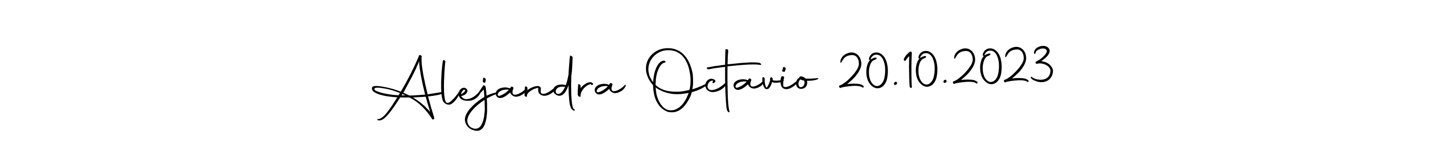 Similarly Autography-DOLnW is the best handwritten signature design. Signature creator online .You can use it as an online autograph creator for name Alejandra Octavio 20.10.2023. Alejandra Octavio 20.10.2023 signature style 10 images and pictures png