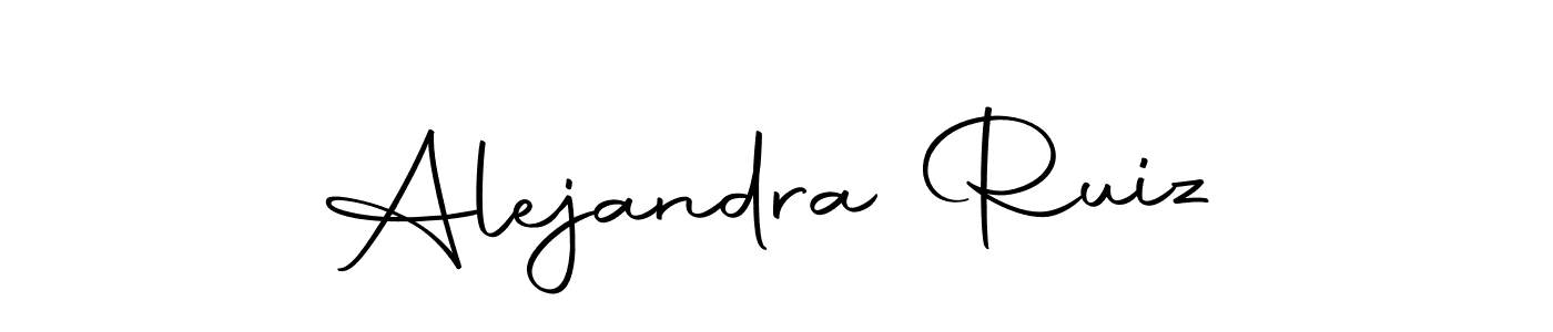 Make a short Alejandra Ruiz signature style. Manage your documents anywhere anytime using Autography-DOLnW. Create and add eSignatures, submit forms, share and send files easily. Alejandra Ruiz signature style 10 images and pictures png