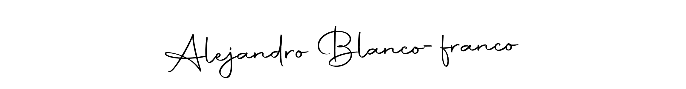 Use a signature maker to create a handwritten signature online. With this signature software, you can design (Autography-DOLnW) your own signature for name Alejandro Blanco-franco. Alejandro Blanco-franco signature style 10 images and pictures png