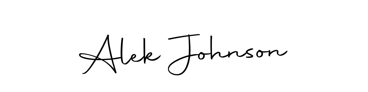 Also we have Alek Johnson name is the best signature style. Create professional handwritten signature collection using Autography-DOLnW autograph style. Alek Johnson signature style 10 images and pictures png