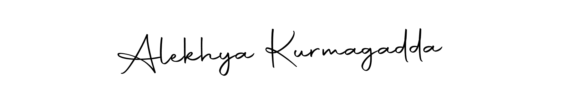 This is the best signature style for the Alekhya Kurmagadda name. Also you like these signature font (Autography-DOLnW). Mix name signature. Alekhya Kurmagadda signature style 10 images and pictures png