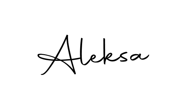 Also we have Aleksa name is the best signature style. Create professional handwritten signature collection using Autography-DOLnW autograph style. Aleksa signature style 10 images and pictures png