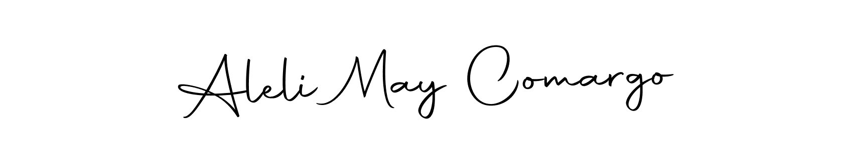 if you are searching for the best signature style for your name Aleli May Comargo. so please give up your signature search. here we have designed multiple signature styles  using Autography-DOLnW. Aleli May Comargo signature style 10 images and pictures png