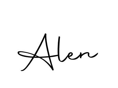 if you are searching for the best signature style for your name Alen. so please give up your signature search. here we have designed multiple signature styles  using Autography-DOLnW. Alen signature style 10 images and pictures png