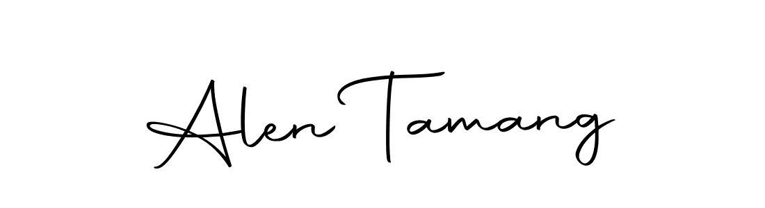 How to Draw Alen Tamang signature style? Autography-DOLnW is a latest design signature styles for name Alen Tamang. Alen Tamang signature style 10 images and pictures png