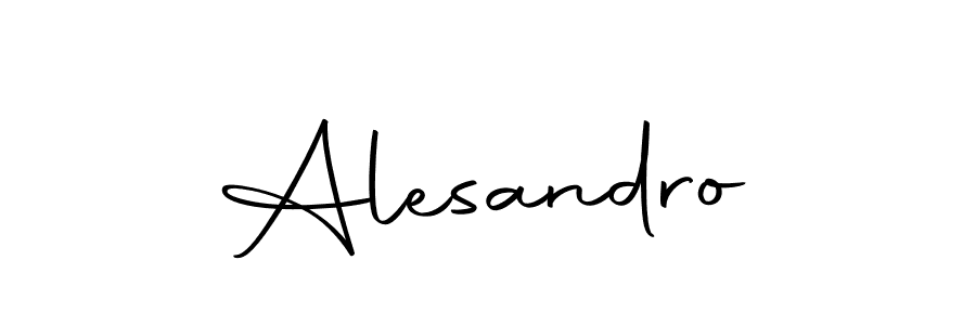 How to make Alesandro name signature. Use Autography-DOLnW style for creating short signs online. This is the latest handwritten sign. Alesandro signature style 10 images and pictures png