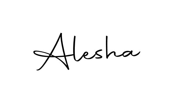 Make a beautiful signature design for name Alesha. With this signature (Autography-DOLnW) style, you can create a handwritten signature for free. Alesha signature style 10 images and pictures png