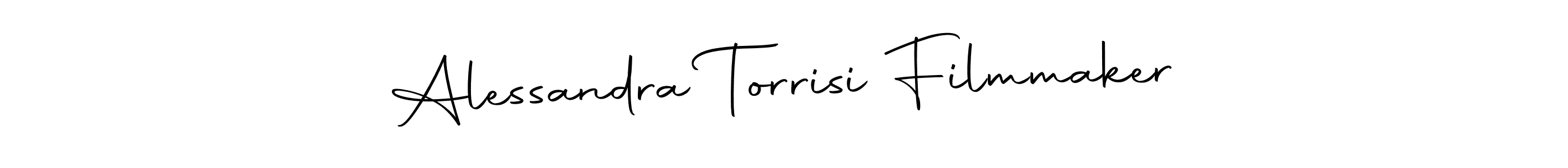 if you are searching for the best signature style for your name Alessandra Torrisi Filmmaker. so please give up your signature search. here we have designed multiple signature styles  using Autography-DOLnW. Alessandra Torrisi Filmmaker signature style 10 images and pictures png