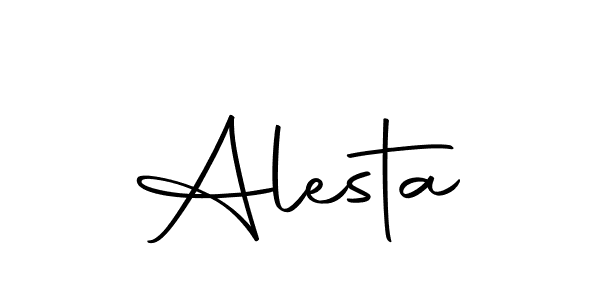 Here are the top 10 professional signature styles for the name Alesta. These are the best autograph styles you can use for your name. Alesta signature style 10 images and pictures png