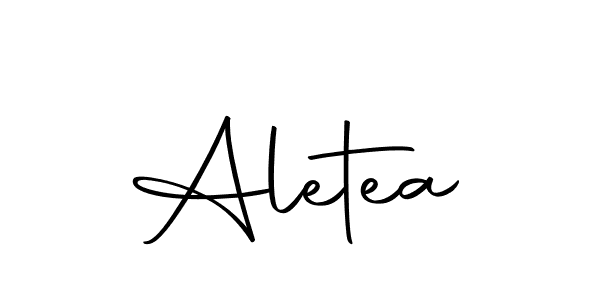 The best way (Autography-DOLnW) to make a short signature is to pick only two or three words in your name. The name Aletea include a total of six letters. For converting this name. Aletea signature style 10 images and pictures png