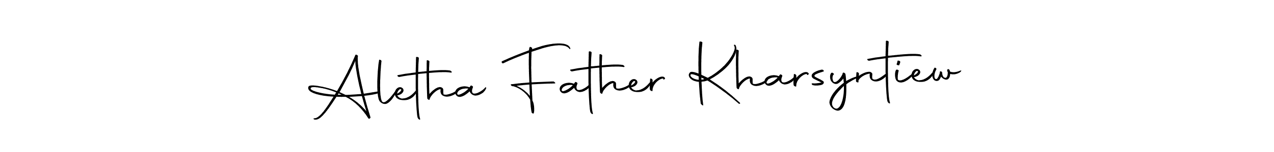 How to make Aletha Father Kharsyntiew signature? Autography-DOLnW is a professional autograph style. Create handwritten signature for Aletha Father Kharsyntiew name. Aletha Father Kharsyntiew signature style 10 images and pictures png