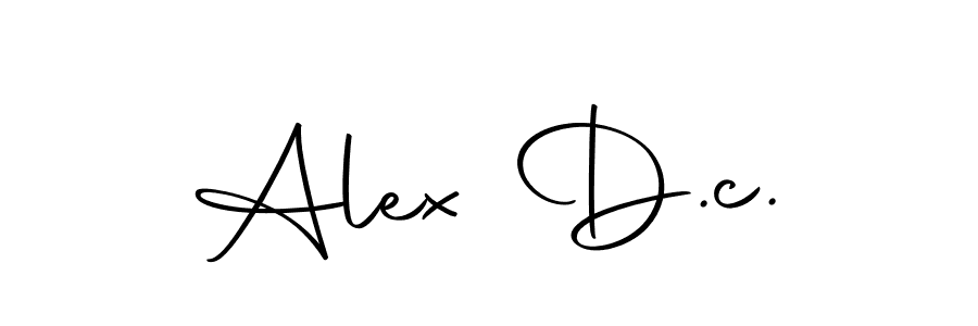 Also we have Alex D.c. name is the best signature style. Create professional handwritten signature collection using Autography-DOLnW autograph style. Alex D.c. signature style 10 images and pictures png