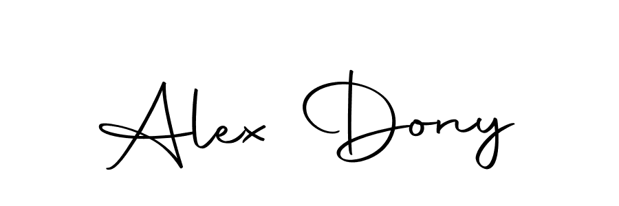 It looks lik you need a new signature style for name Alex Dony. Design unique handwritten (Autography-DOLnW) signature with our free signature maker in just a few clicks. Alex Dony signature style 10 images and pictures png