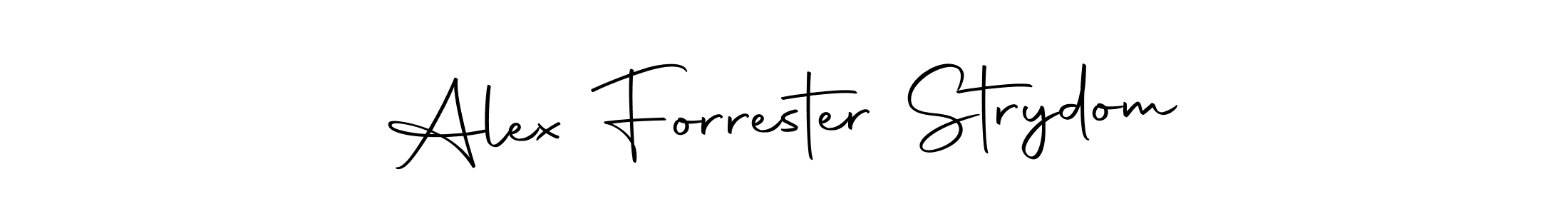 Alex Forrester Strydom stylish signature style. Best Handwritten Sign (Autography-DOLnW) for my name. Handwritten Signature Collection Ideas for my name Alex Forrester Strydom. Alex Forrester Strydom signature style 10 images and pictures png