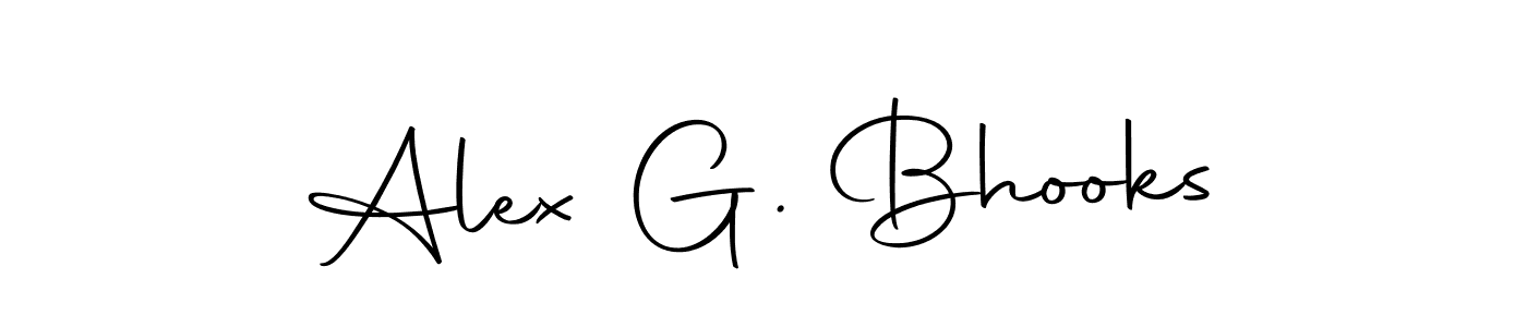 Use a signature maker to create a handwritten signature online. With this signature software, you can design (Autography-DOLnW) your own signature for name Alex G. Bhooks. Alex G. Bhooks signature style 10 images and pictures png
