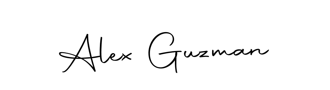 Create a beautiful signature design for name Alex Guzman. With this signature (Autography-DOLnW) fonts, you can make a handwritten signature for free. Alex Guzman signature style 10 images and pictures png