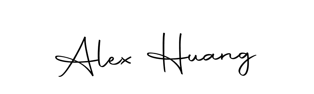 Alex Huang stylish signature style. Best Handwritten Sign (Autography-DOLnW) for my name. Handwritten Signature Collection Ideas for my name Alex Huang. Alex Huang signature style 10 images and pictures png