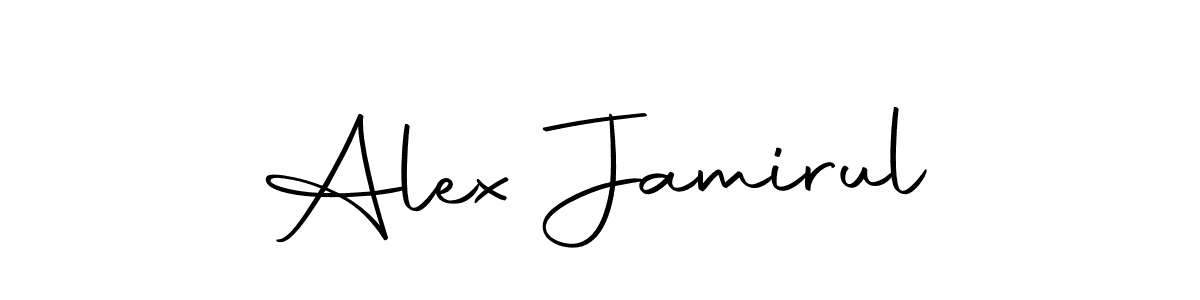 How to make Alex Jamirul signature? Autography-DOLnW is a professional autograph style. Create handwritten signature for Alex Jamirul name. Alex Jamirul signature style 10 images and pictures png