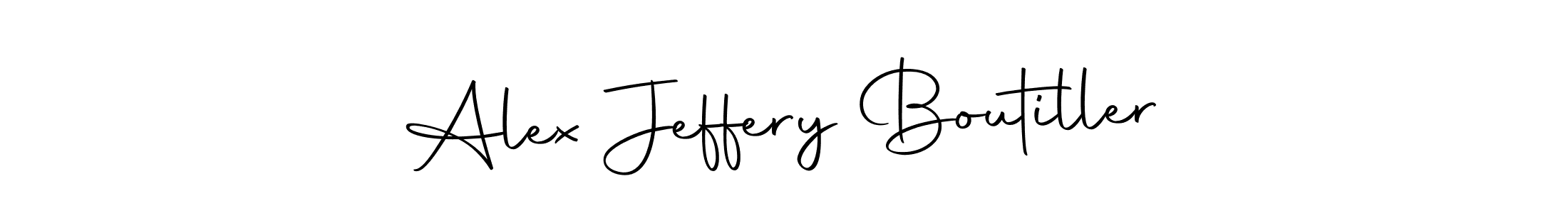 Also we have Alex Jeffery Boutiller name is the best signature style. Create professional handwritten signature collection using Autography-DOLnW autograph style. Alex Jeffery Boutiller signature style 10 images and pictures png