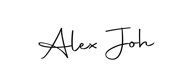 Create a beautiful signature design for name Alex Joh. With this signature (Autography-DOLnW) fonts, you can make a handwritten signature for free. Alex Joh signature style 10 images and pictures png