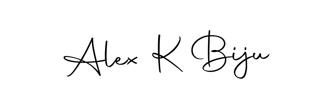 Make a beautiful signature design for name Alex K Biju. Use this online signature maker to create a handwritten signature for free. Alex K Biju signature style 10 images and pictures png