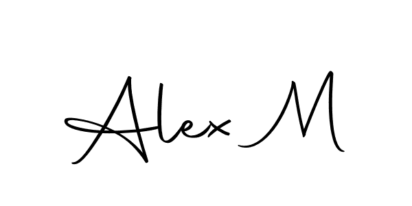 It looks lik you need a new signature style for name Alex M. Design unique handwritten (Autography-DOLnW) signature with our free signature maker in just a few clicks. Alex M signature style 10 images and pictures png