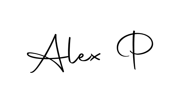 Make a beautiful signature design for name Alex P. With this signature (Autography-DOLnW) style, you can create a handwritten signature for free. Alex P signature style 10 images and pictures png