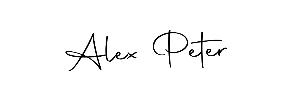 Make a beautiful signature design for name Alex Peter. Use this online signature maker to create a handwritten signature for free. Alex Peter signature style 10 images and pictures png