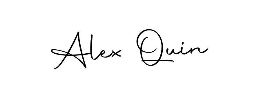 The best way (Autography-DOLnW) to make a short signature is to pick only two or three words in your name. The name Alex Quin include a total of six letters. For converting this name. Alex Quin signature style 10 images and pictures png