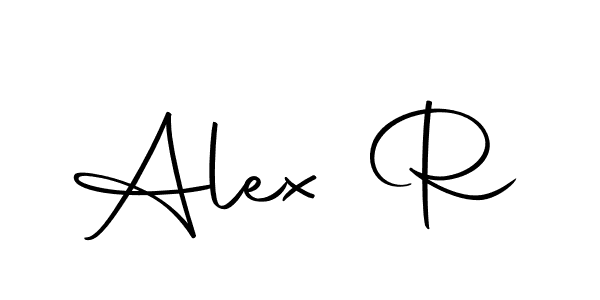 It looks lik you need a new signature style for name Alex R. Design unique handwritten (Autography-DOLnW) signature with our free signature maker in just a few clicks. Alex R signature style 10 images and pictures png