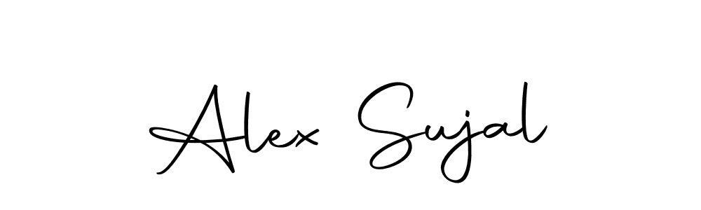 Make a beautiful signature design for name Alex Sujal. Use this online signature maker to create a handwritten signature for free. Alex Sujal signature style 10 images and pictures png