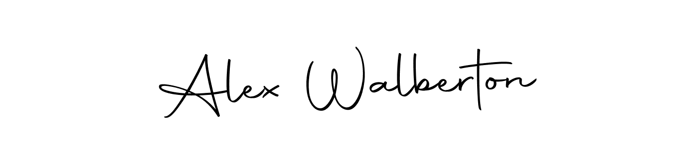 You should practise on your own different ways (Autography-DOLnW) to write your name (Alex Walberton) in signature. don't let someone else do it for you. Alex Walberton signature style 10 images and pictures png