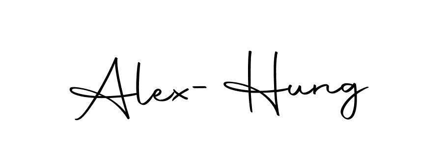 It looks lik you need a new signature style for name Alex-Hung. Design unique handwritten (Autography-DOLnW) signature with our free signature maker in just a few clicks. Alex-Hung signature style 10 images and pictures png