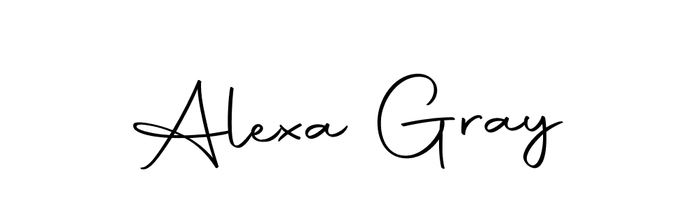 Make a beautiful signature design for name Alexa Gray. Use this online signature maker to create a handwritten signature for free. Alexa Gray signature style 10 images and pictures png