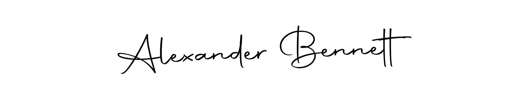 Make a beautiful signature design for name Alexander Bennett. With this signature (Autography-DOLnW) style, you can create a handwritten signature for free. Alexander Bennett signature style 10 images and pictures png