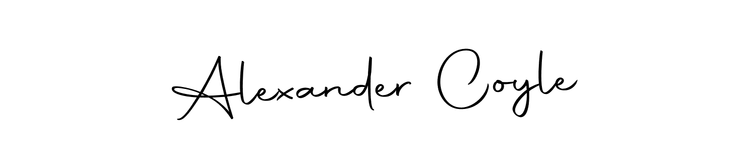 Also we have Alexander Coyle name is the best signature style. Create professional handwritten signature collection using Autography-DOLnW autograph style. Alexander Coyle signature style 10 images and pictures png