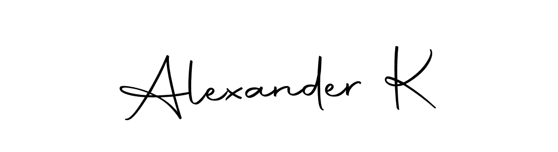 Here are the top 10 professional signature styles for the name Alexander K. These are the best autograph styles you can use for your name. Alexander K signature style 10 images and pictures png