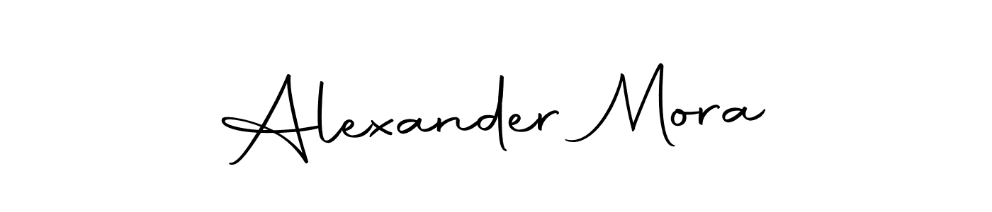 Use a signature maker to create a handwritten signature online. With this signature software, you can design (Autography-DOLnW) your own signature for name Alexander Mora. Alexander Mora signature style 10 images and pictures png