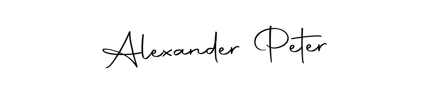 You can use this online signature creator to create a handwritten signature for the name Alexander Peter. This is the best online autograph maker. Alexander Peter signature style 10 images and pictures png
