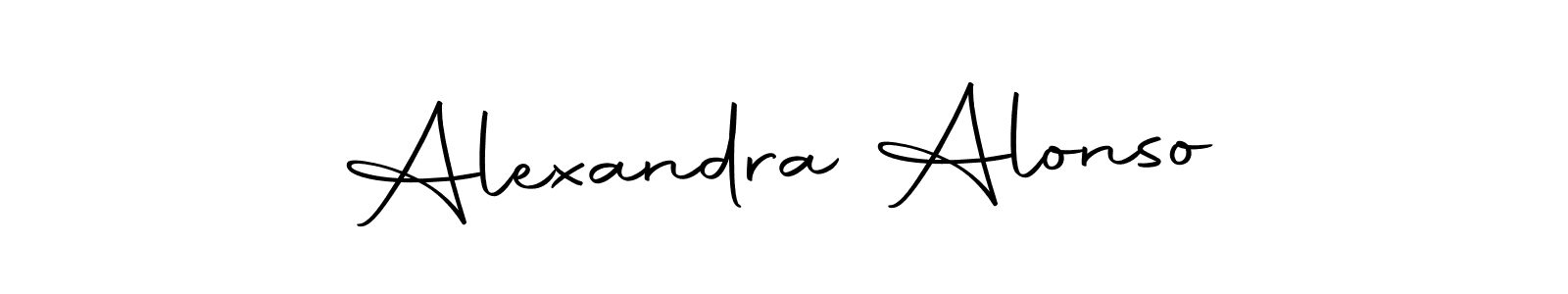 You should practise on your own different ways (Autography-DOLnW) to write your name (Alexandra Alonso) in signature. don't let someone else do it for you. Alexandra Alonso signature style 10 images and pictures png