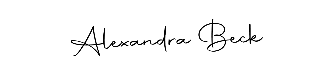 Make a short Alexandra Beck signature style. Manage your documents anywhere anytime using Autography-DOLnW. Create and add eSignatures, submit forms, share and send files easily. Alexandra Beck signature style 10 images and pictures png