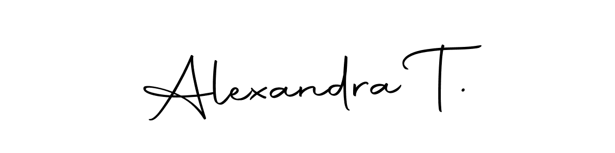 Once you've used our free online signature maker to create your best signature Autography-DOLnW style, it's time to enjoy all of the benefits that Alexandra T. name signing documents. Alexandra T. signature style 10 images and pictures png