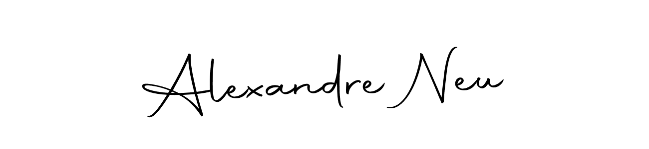 You can use this online signature creator to create a handwritten signature for the name Alexandre Neu. This is the best online autograph maker. Alexandre Neu signature style 10 images and pictures png