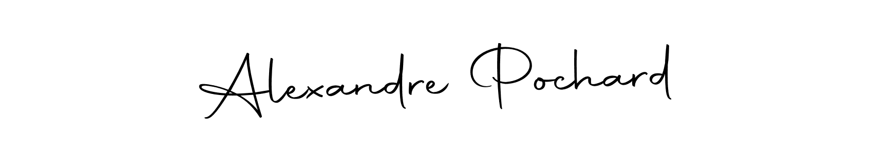 Make a beautiful signature design for name Alexandre Pochard. With this signature (Autography-DOLnW) style, you can create a handwritten signature for free. Alexandre Pochard signature style 10 images and pictures png